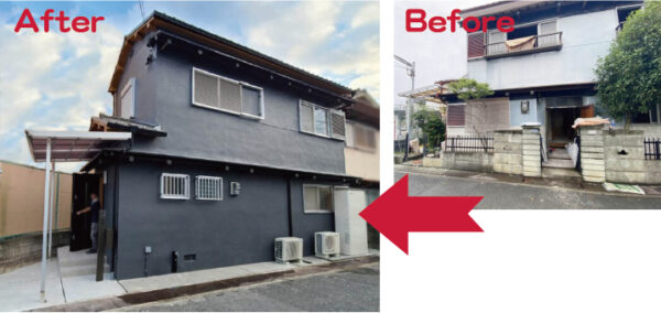 外壁塗装BeforeAfter